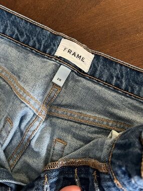 Frame Denim Women Straight Leg Jeans - Light Blue